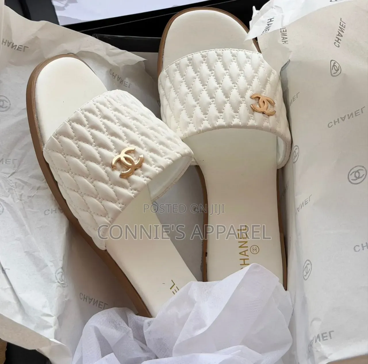 Ladies Chanel and Gucci Flat Casual Slippers