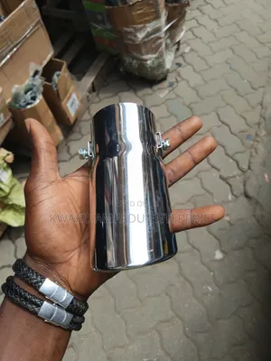 ✨ Mini Shiny Stainless Steel Exhaust Tip – Universal Fit ✨