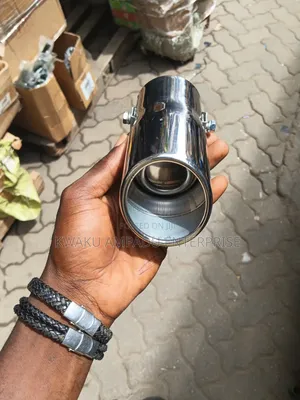 ✨ Mini Shiny Stainless Steel Exhaust Tip – Universal Fit ✨