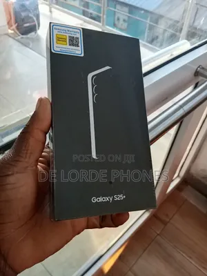 New Samsung Galaxy S25+ 256 GB Black