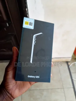 New Samsung Galaxy S25+ 256 GB Black
