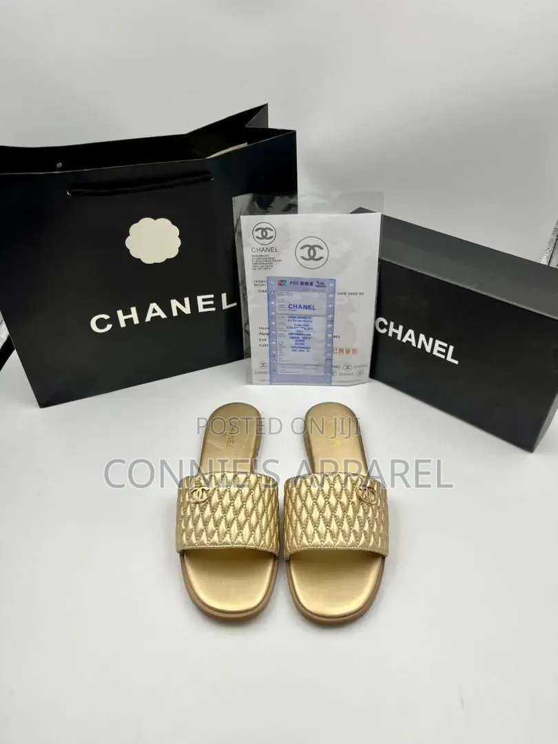 Ladies Chanel and Gucci Flat Casual Slippers