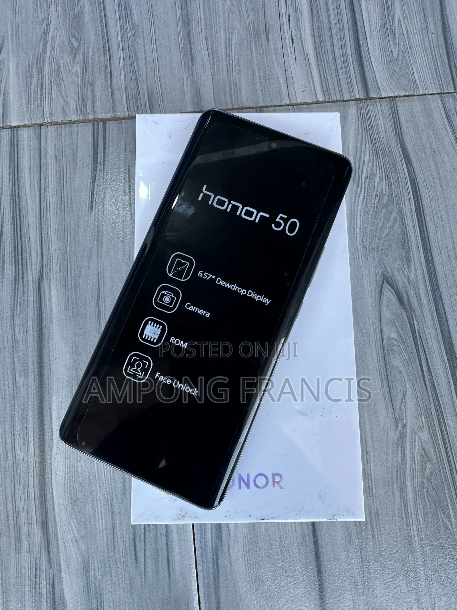 New Honor 50 256 GB Silver