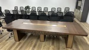Modern Wooden Conference Room Table ( 3.2m)