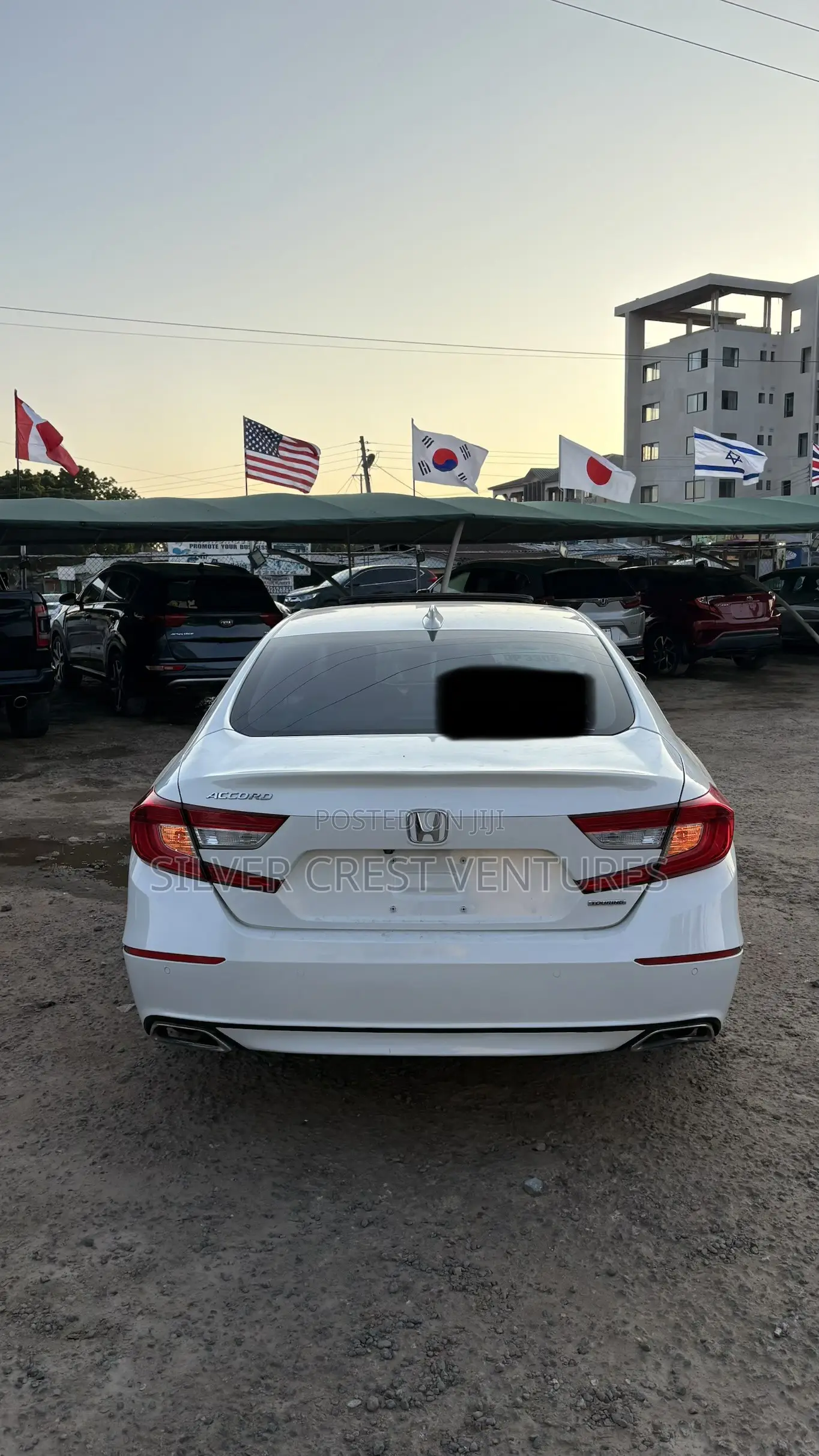 Honda Accord Touring 2018 White