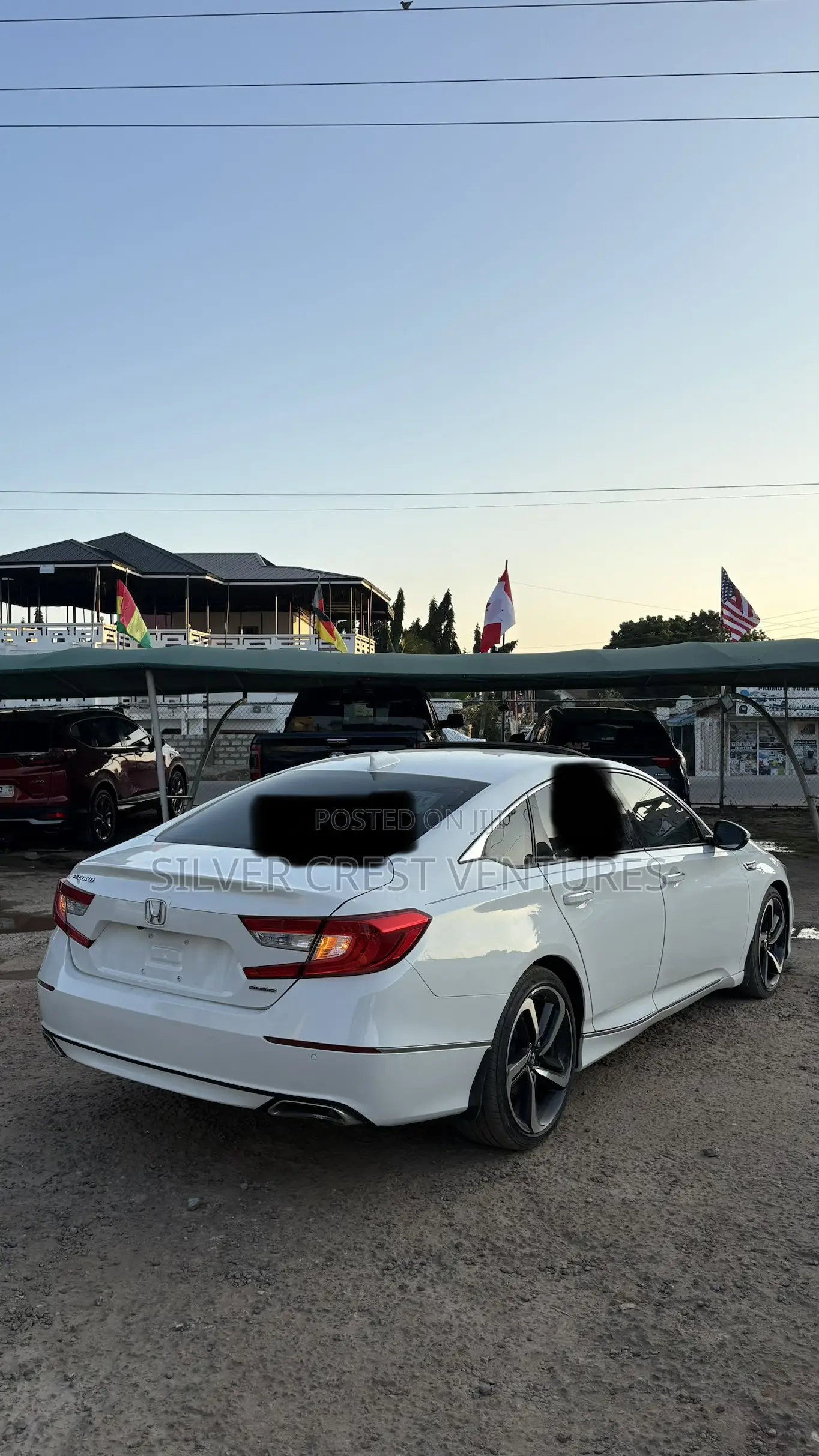 Honda Accord Touring 2018 White