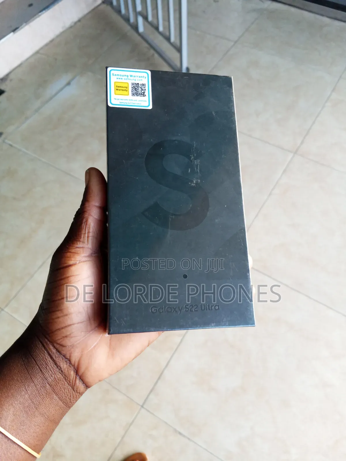 New Samsung Galaxy S22 Ultra 128 GB Black