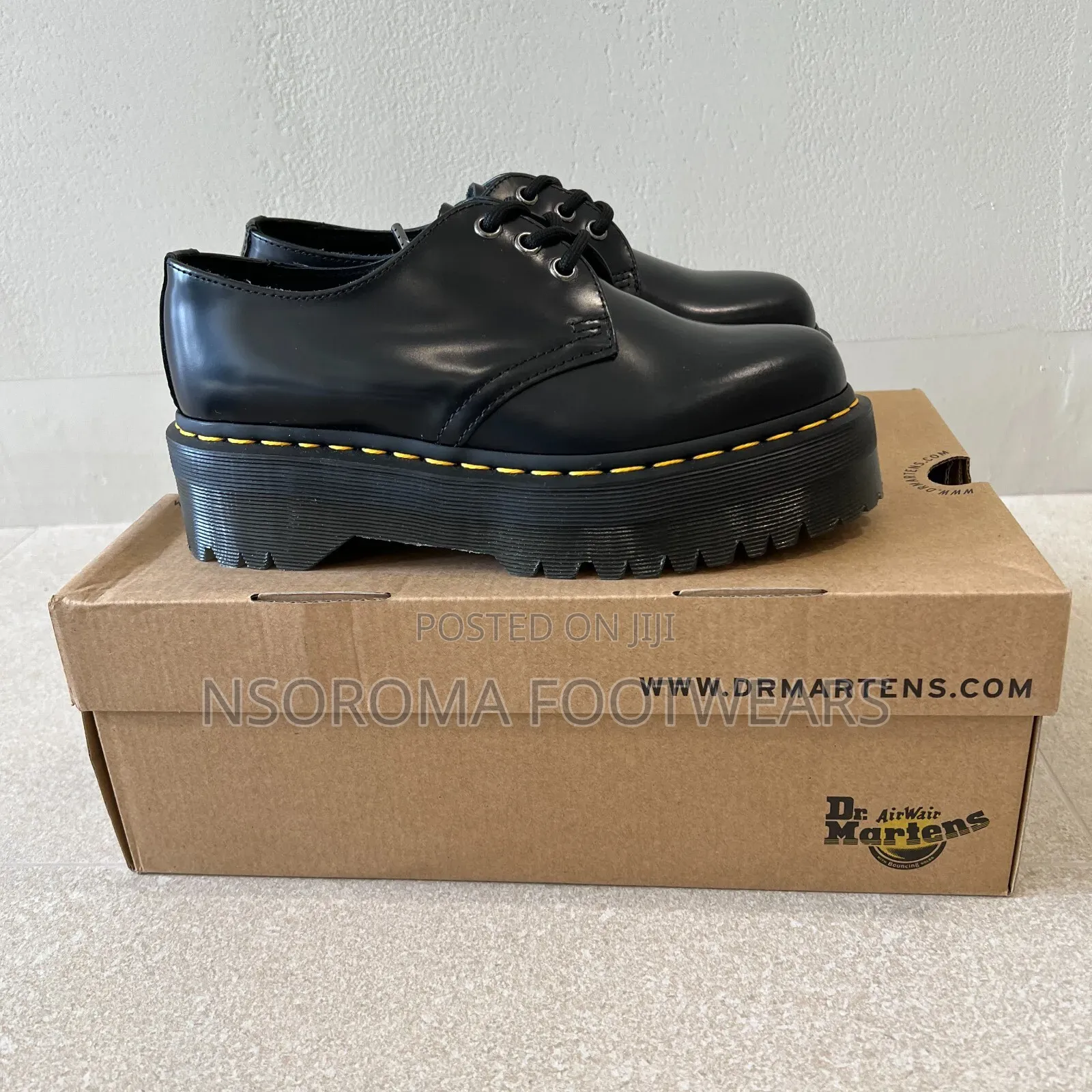 Dr. Martens 1461 Quad Shoes – GH₵450 | Sizes 40–45
