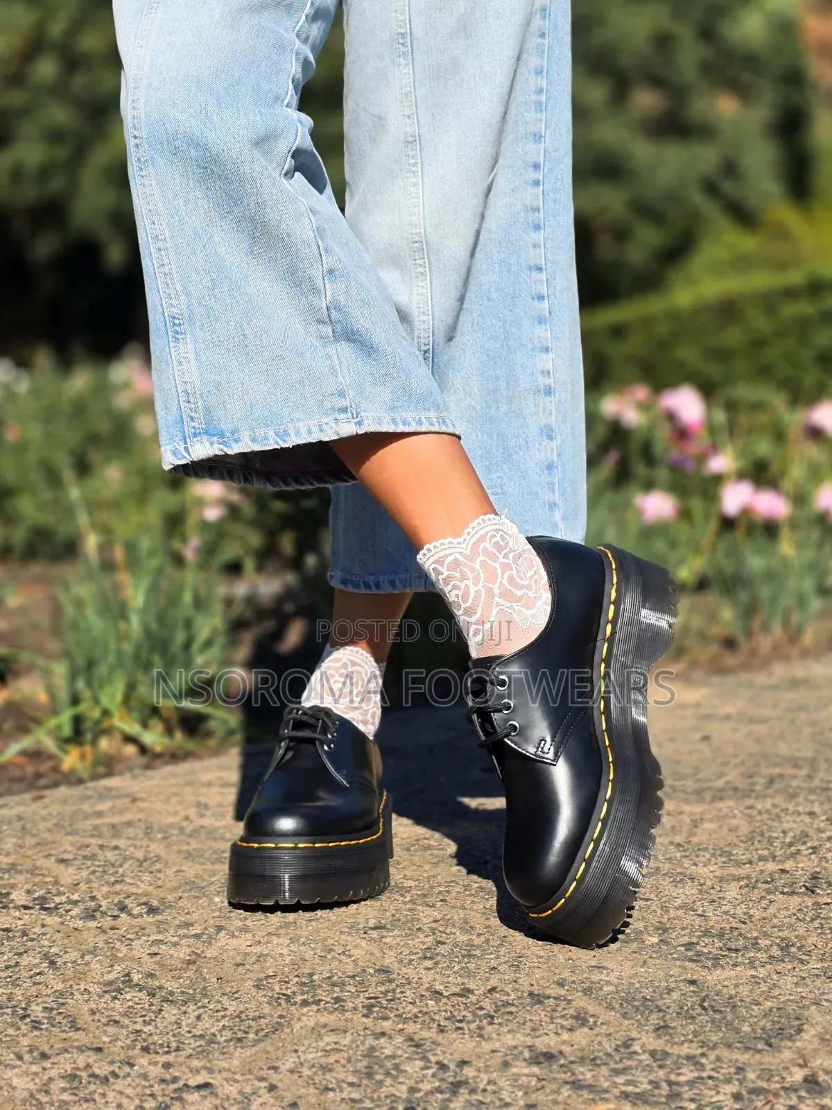 Dr. Martens 1461 Quad Shoes – GH₵450 | Sizes 40–45