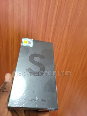 New Samsung Galaxy S22 Ultra 128 GB Black