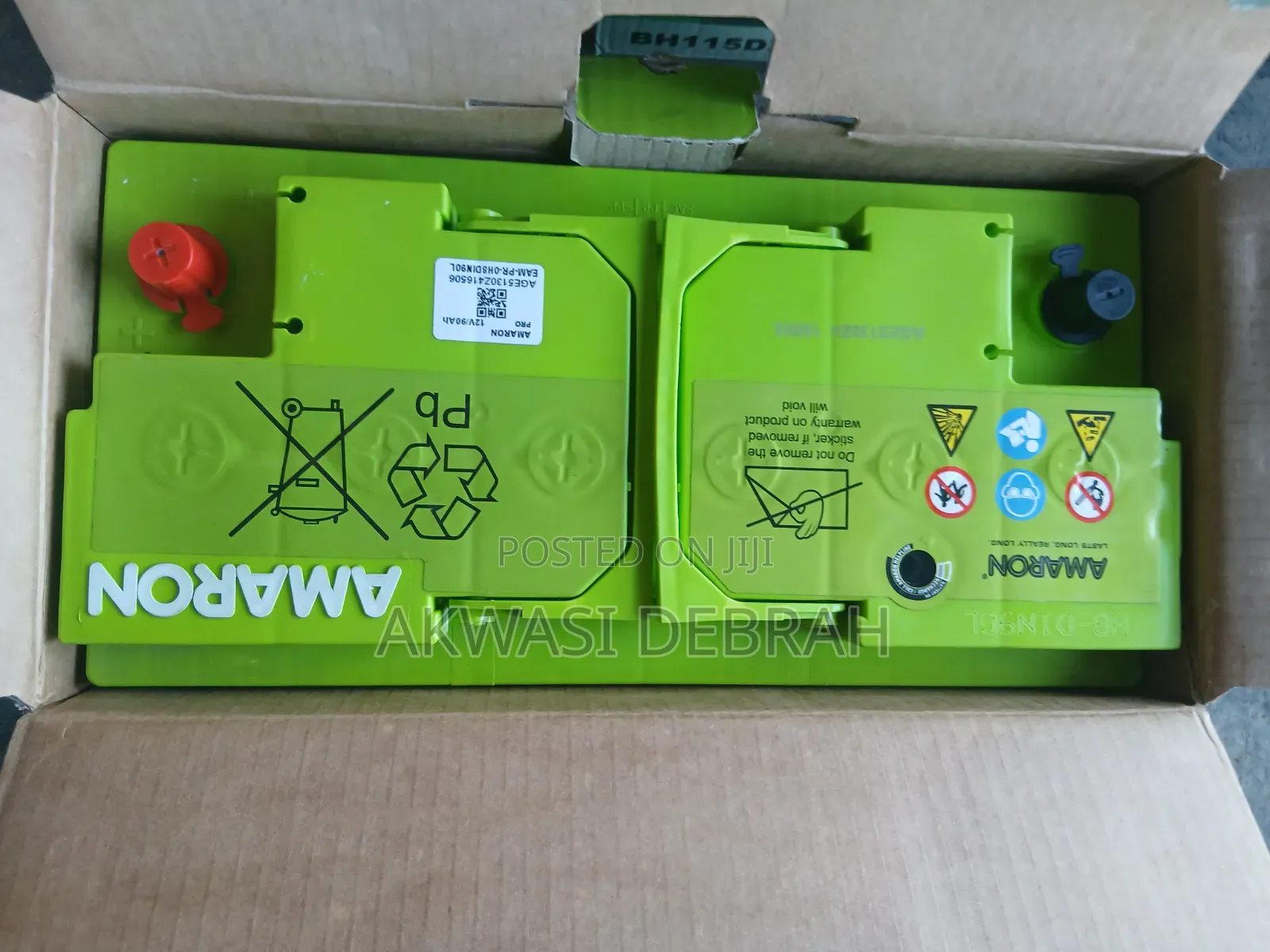 Original Amaron Battery 17plate Flat