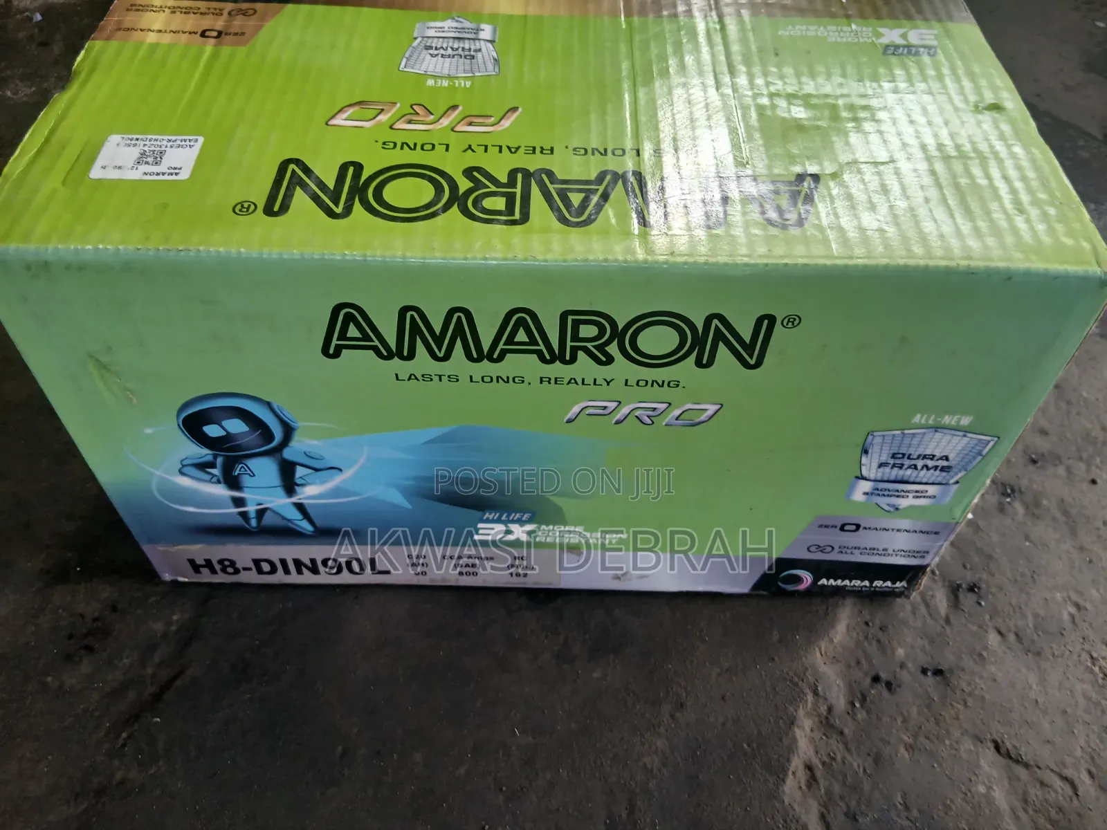 Original Amaron Battery 17plate Flat