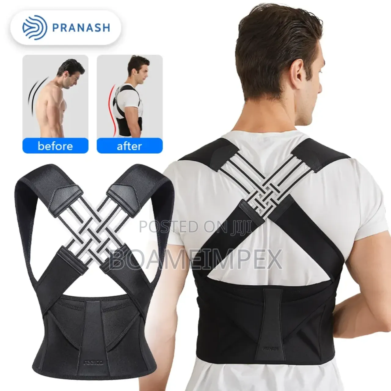 Back Posture Brace and Corrector