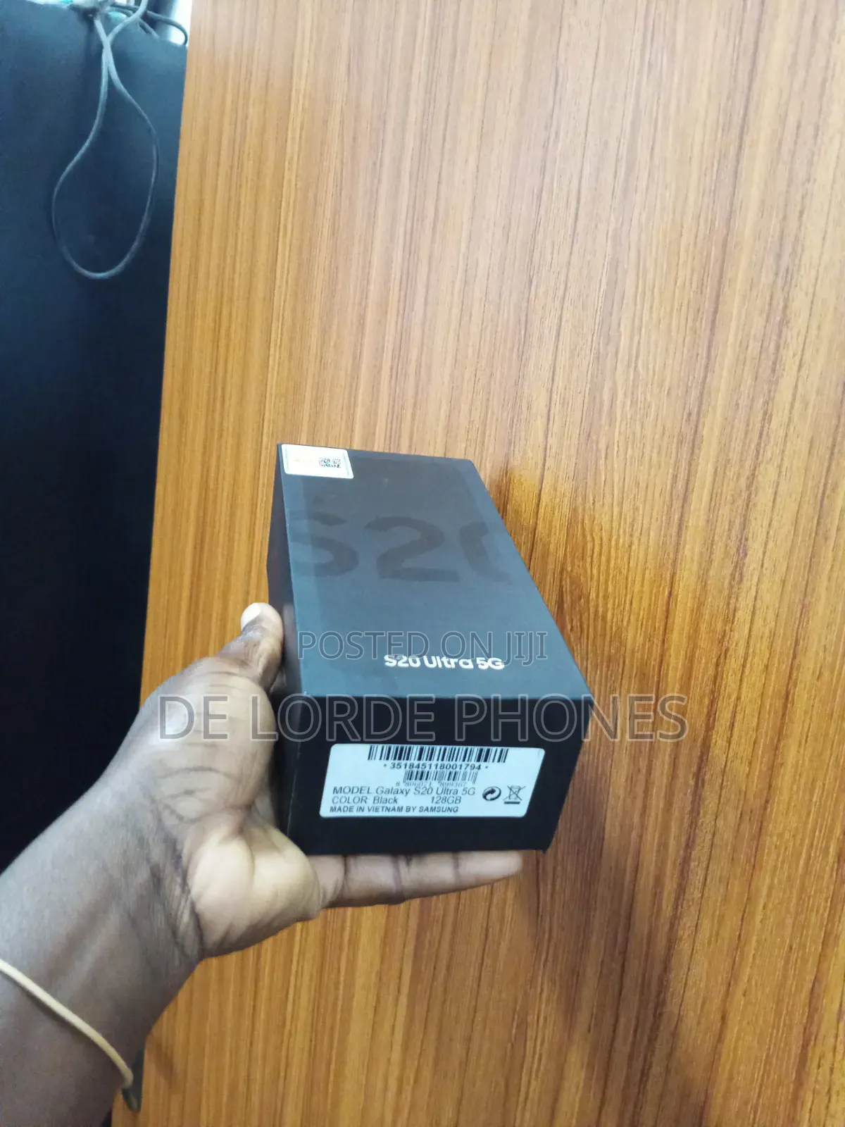 New Samsung Galaxy S20 Ultra 128 GB Black