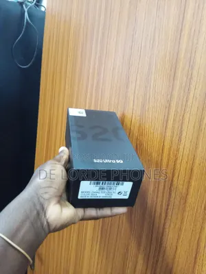 New Samsung Galaxy S20 Ultra 128 GB Black