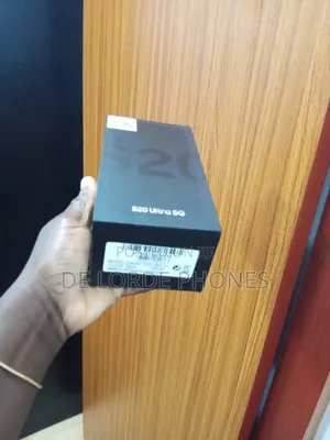 New Samsung Galaxy S20 Ultra 128 GB Black