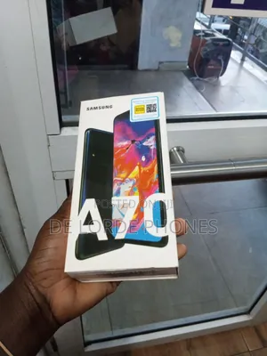 New Samsung Galaxy A70 128 GB Black