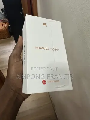 New Huawei P30 Pro 128 GB Black