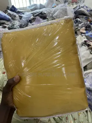 Curtains ( 2in1 Yellow Gold Curtain )