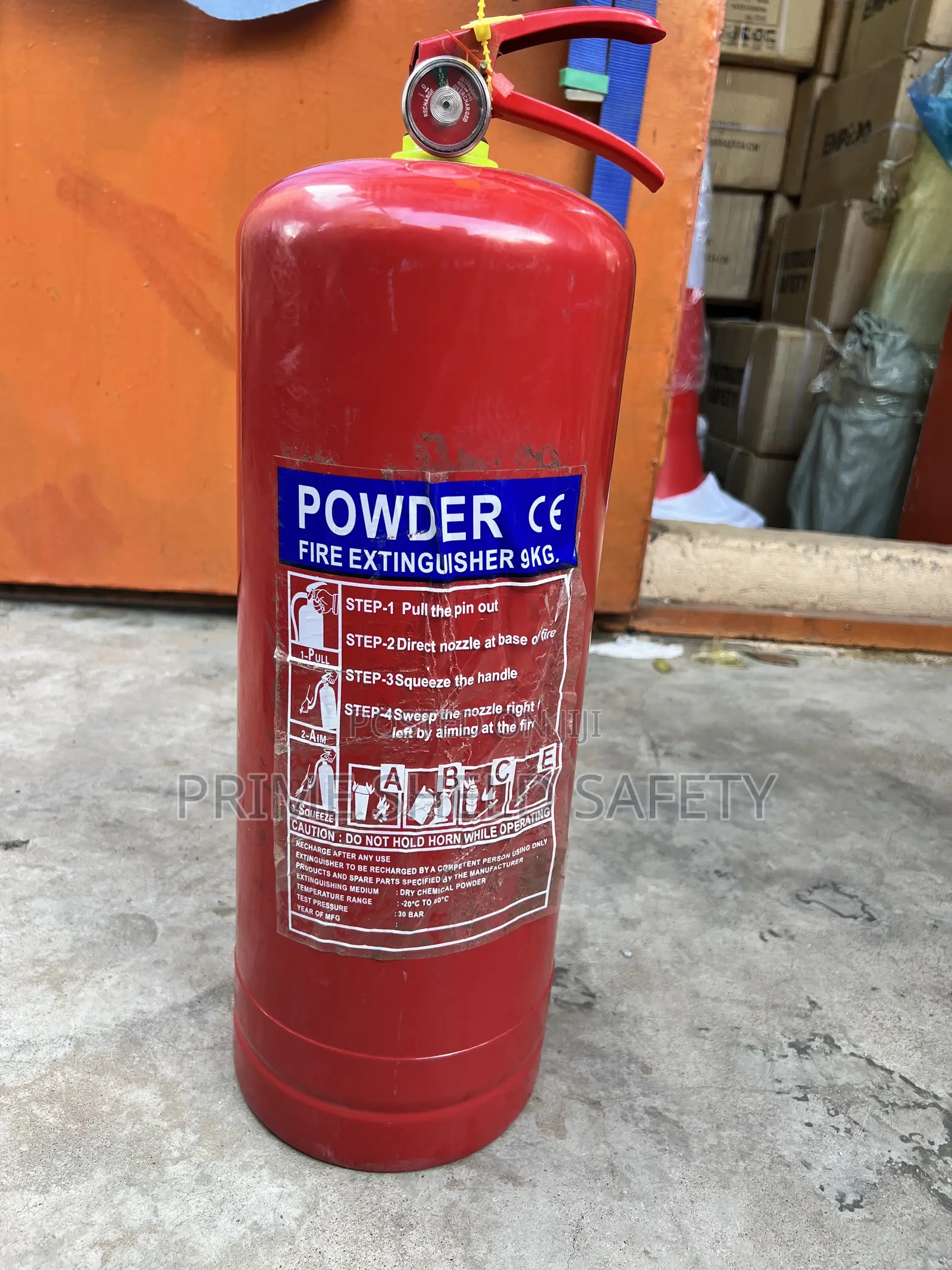 ABC Dry Powder Fire Extinguisher – Fire Safety Equipment