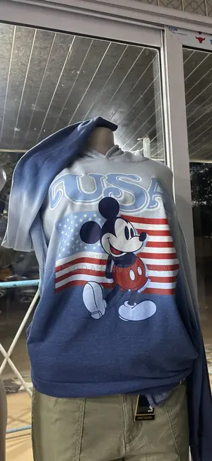 Mickey Mouse USA Hood Top.
