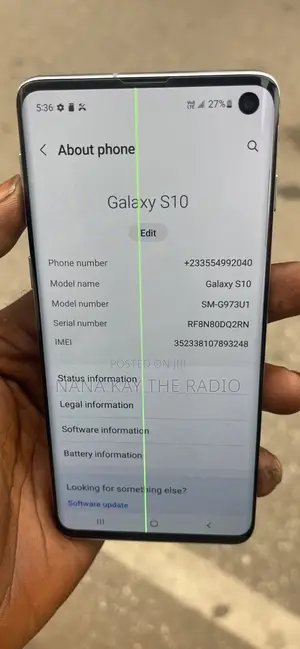Samsung Galaxy S10 128 GB White