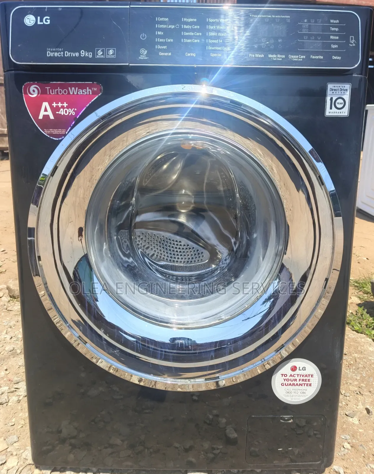 LG 9kg Washing Machine (DD Inverter)