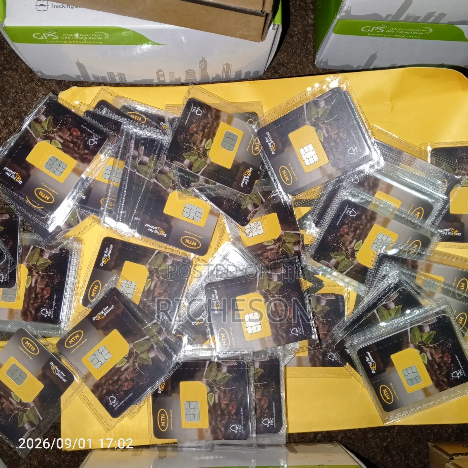 Car Tracker GPS Free MTN Sim Card