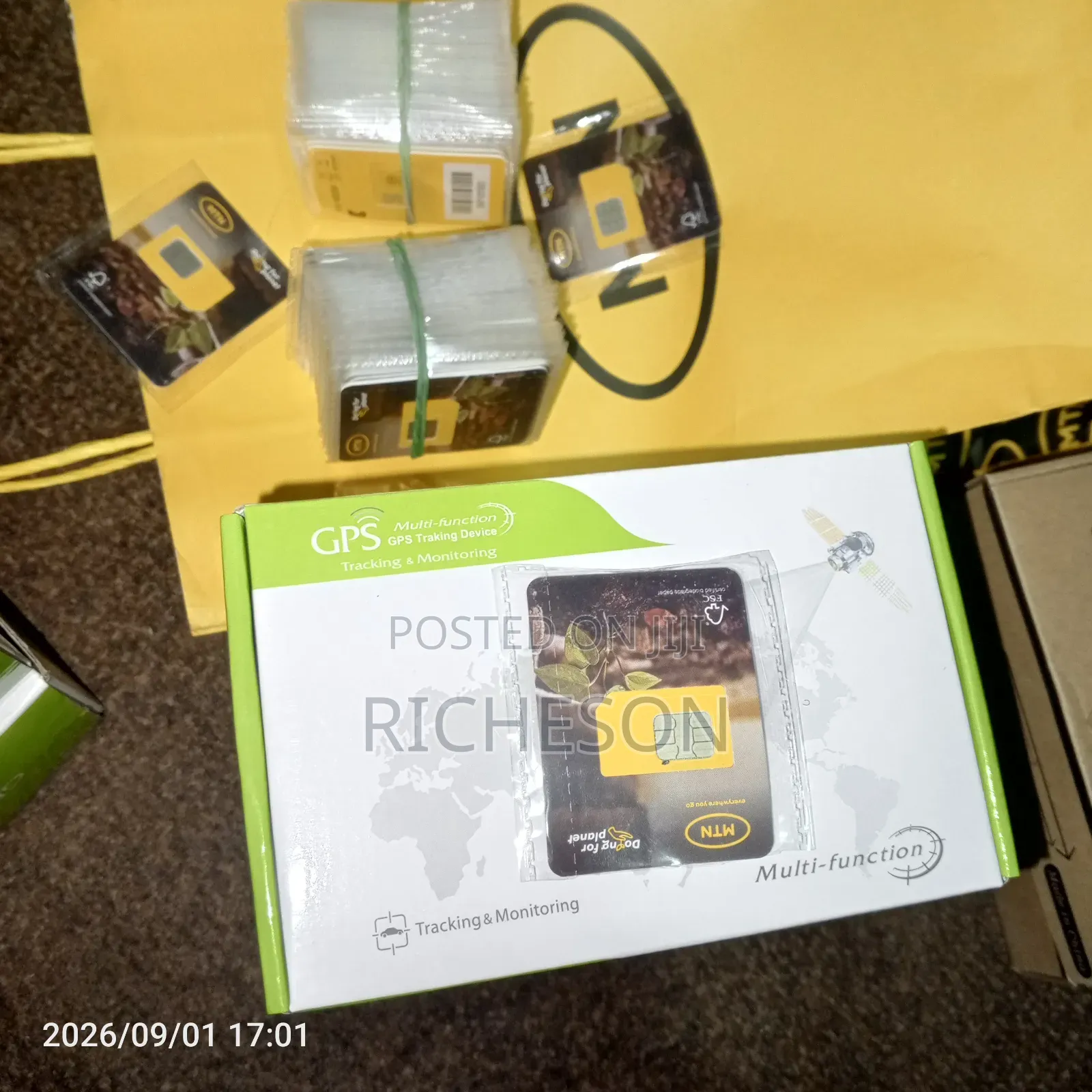 Car Tracker GPS Free MTN Sim Card