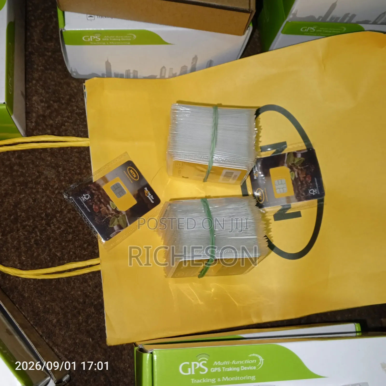 Car Tracker GPS Free MTN Sim Card