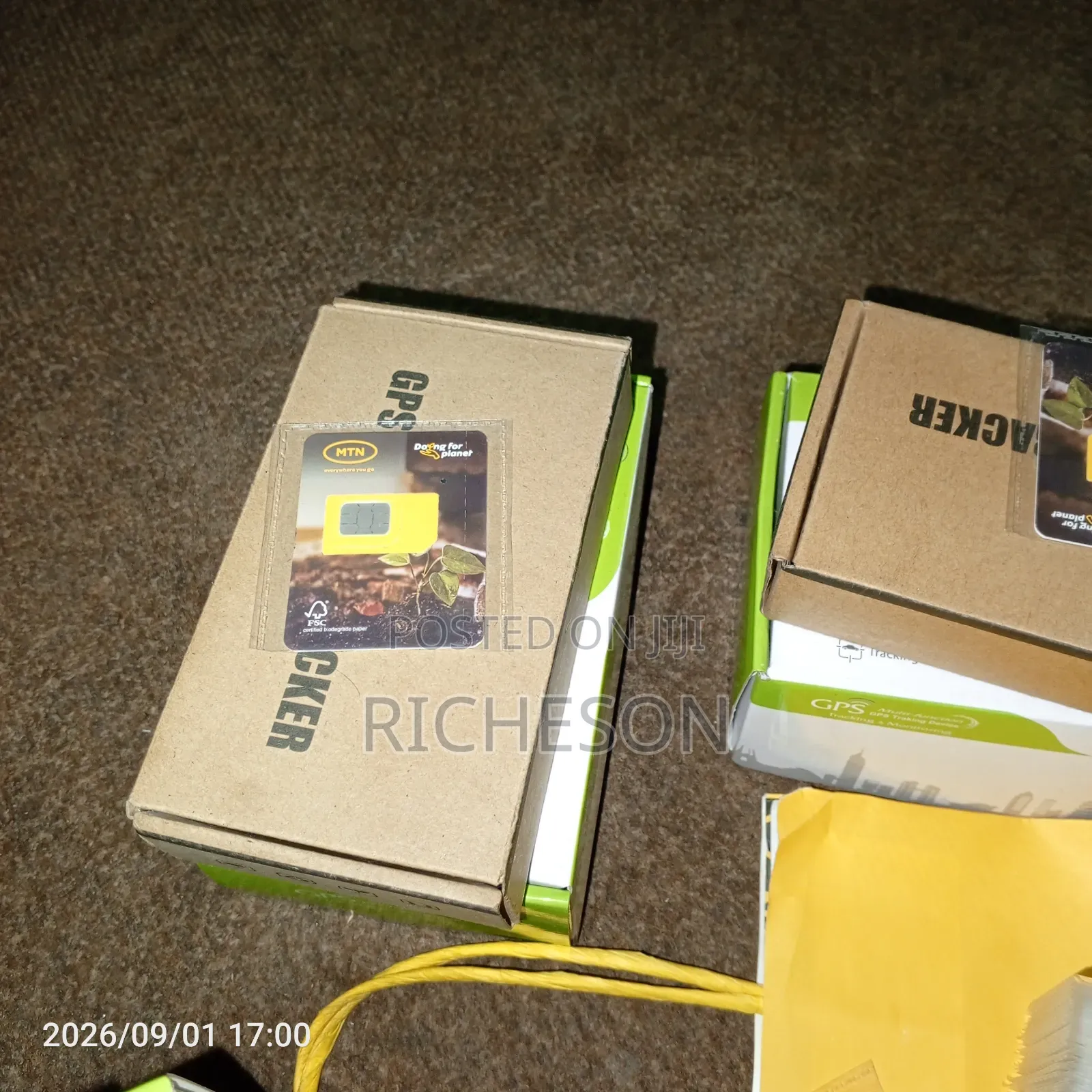 Car Tracker GPS Free MTN Sim Card
