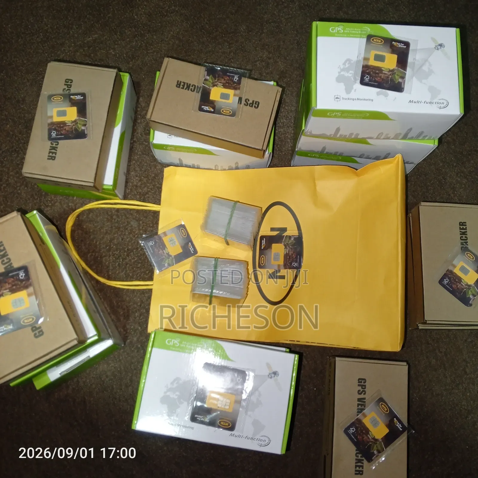 Car Tracker GPS Free MTN Sim Card