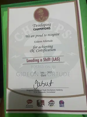 Shift Supervisor