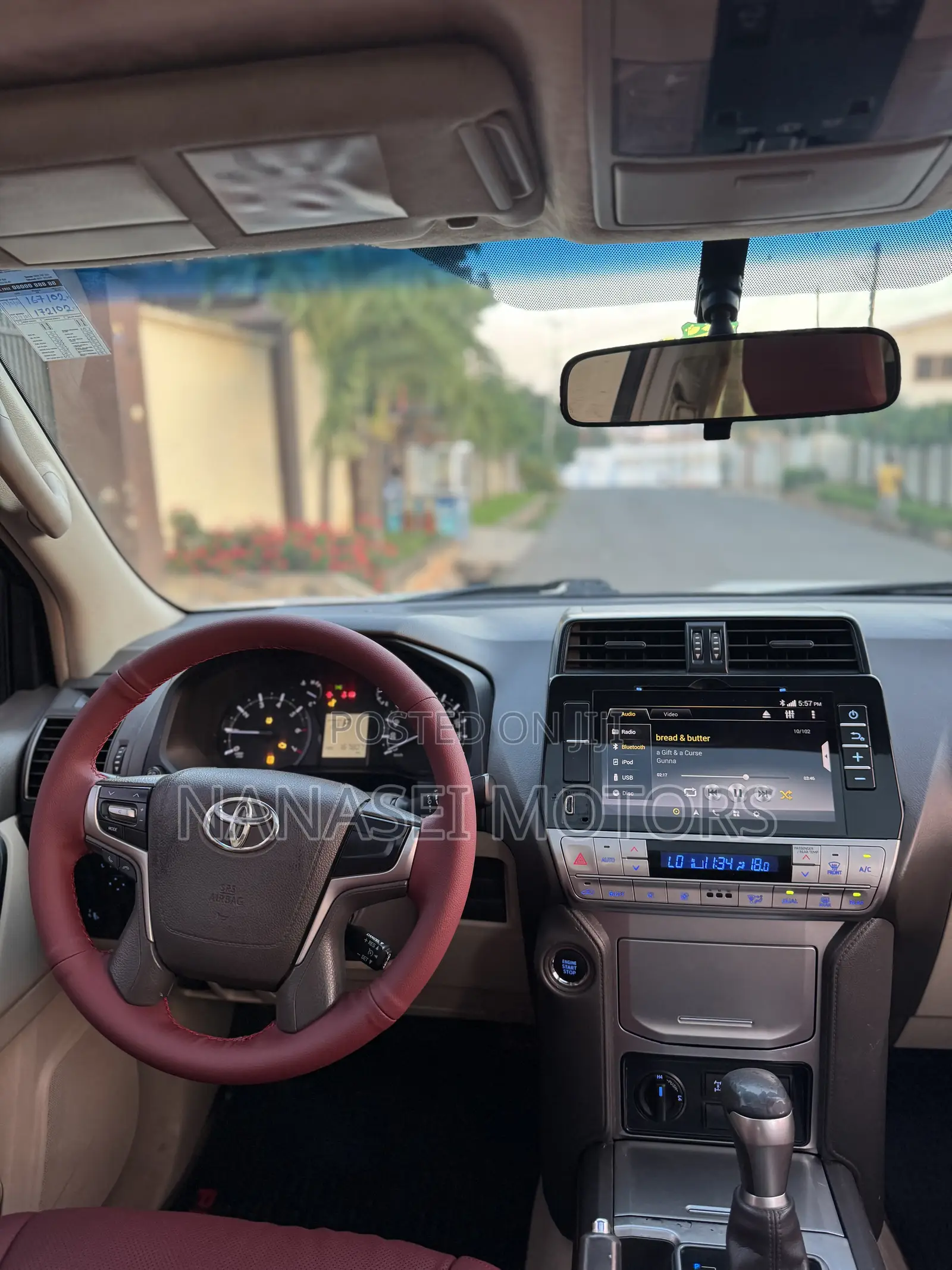 Toyota Land Cruiser Prado 3.0 190hp 2018 White