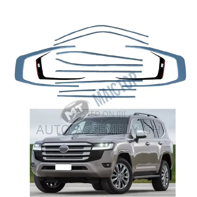 Toyota Land Cruiser 300 (LC300) Window Trims/Chrome (ORIGINAL)
