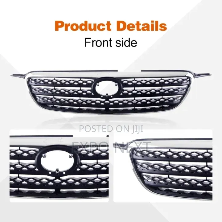 Toyota Corolla 2003-2008 Front Bumper Grille Chrome