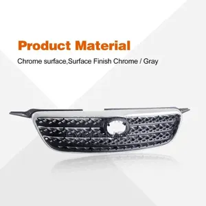 Toyota Corolla 2003-2008 Front Bumper Grille Chrome