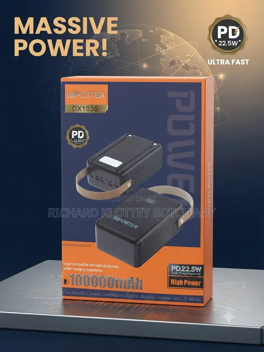 100000watt Importer Powerbank