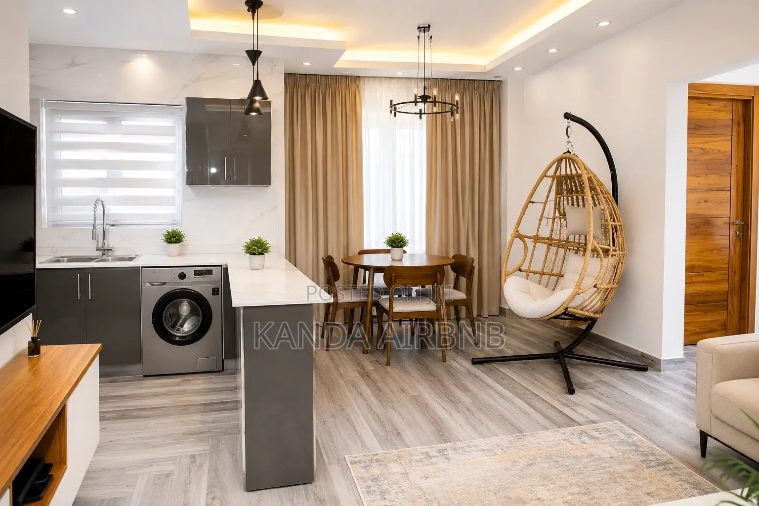 2 Bedroom Apartment Fully Furnished, Short Stay and Long Stay