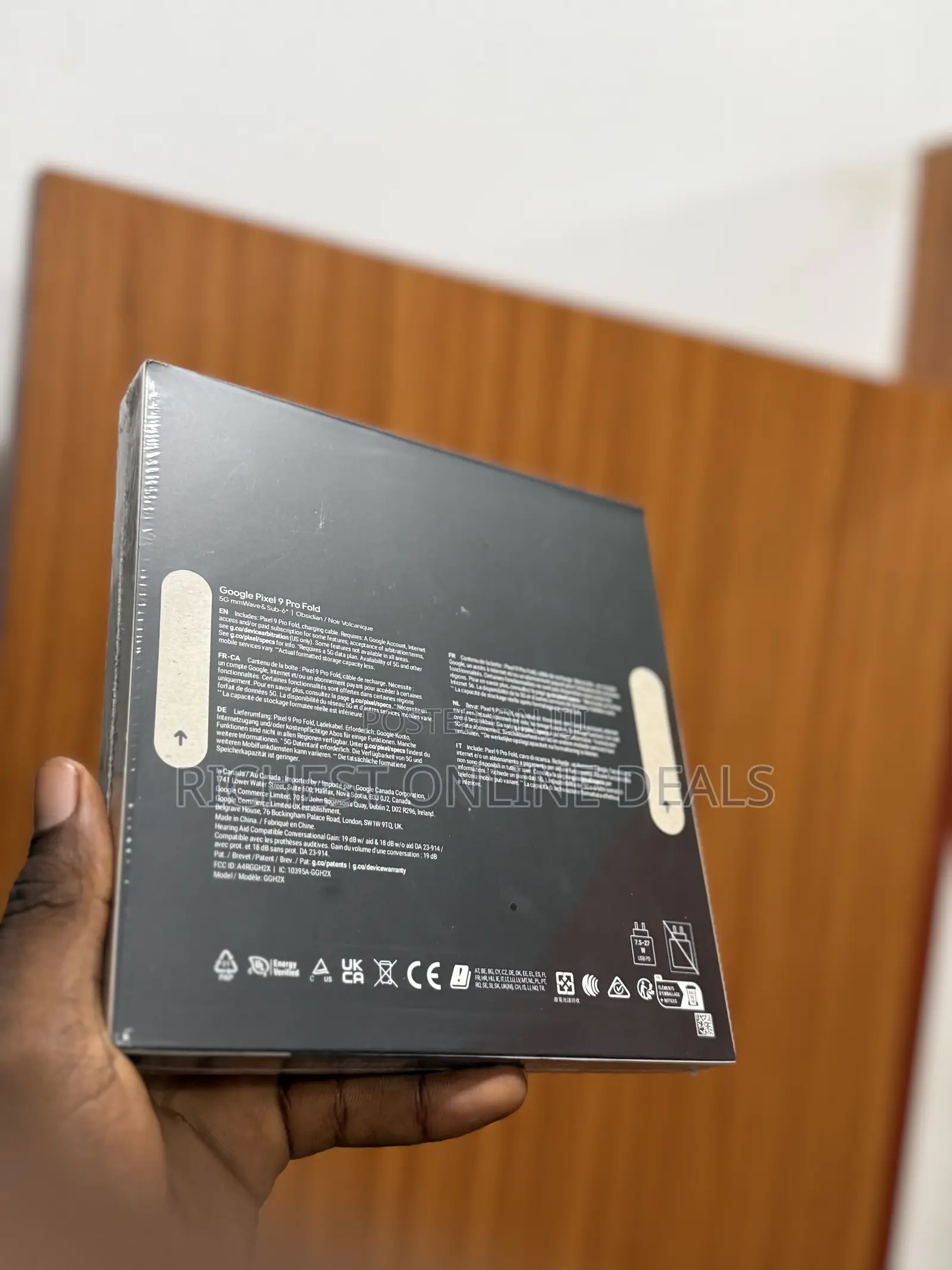 New Google Pixel 9 Pro Fold 256 GB Black