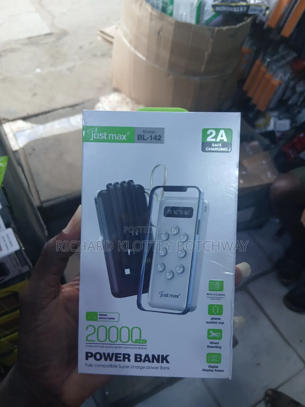 Just Max BL142 Power Bank