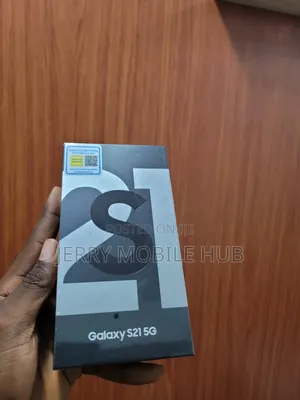 New Samsung Galaxy S21 5G 256 GB Black