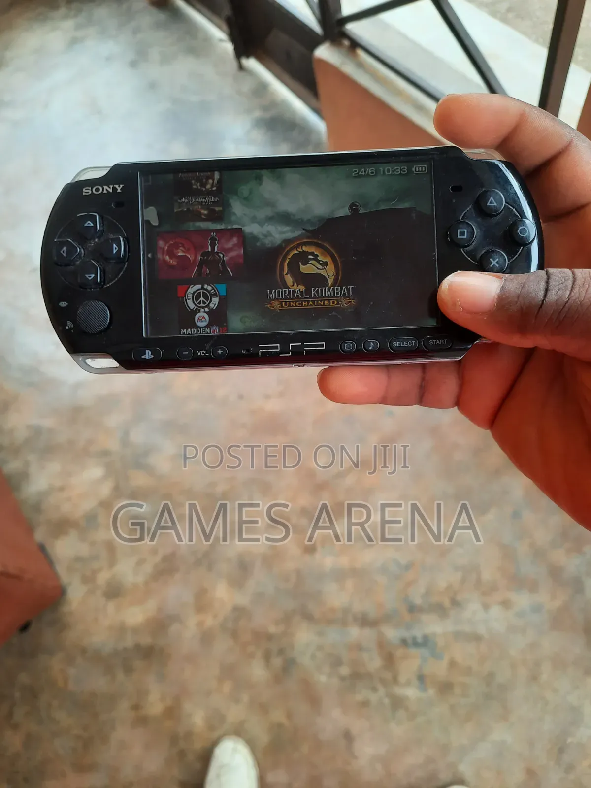 Sony PSP With 25 Games + Charger