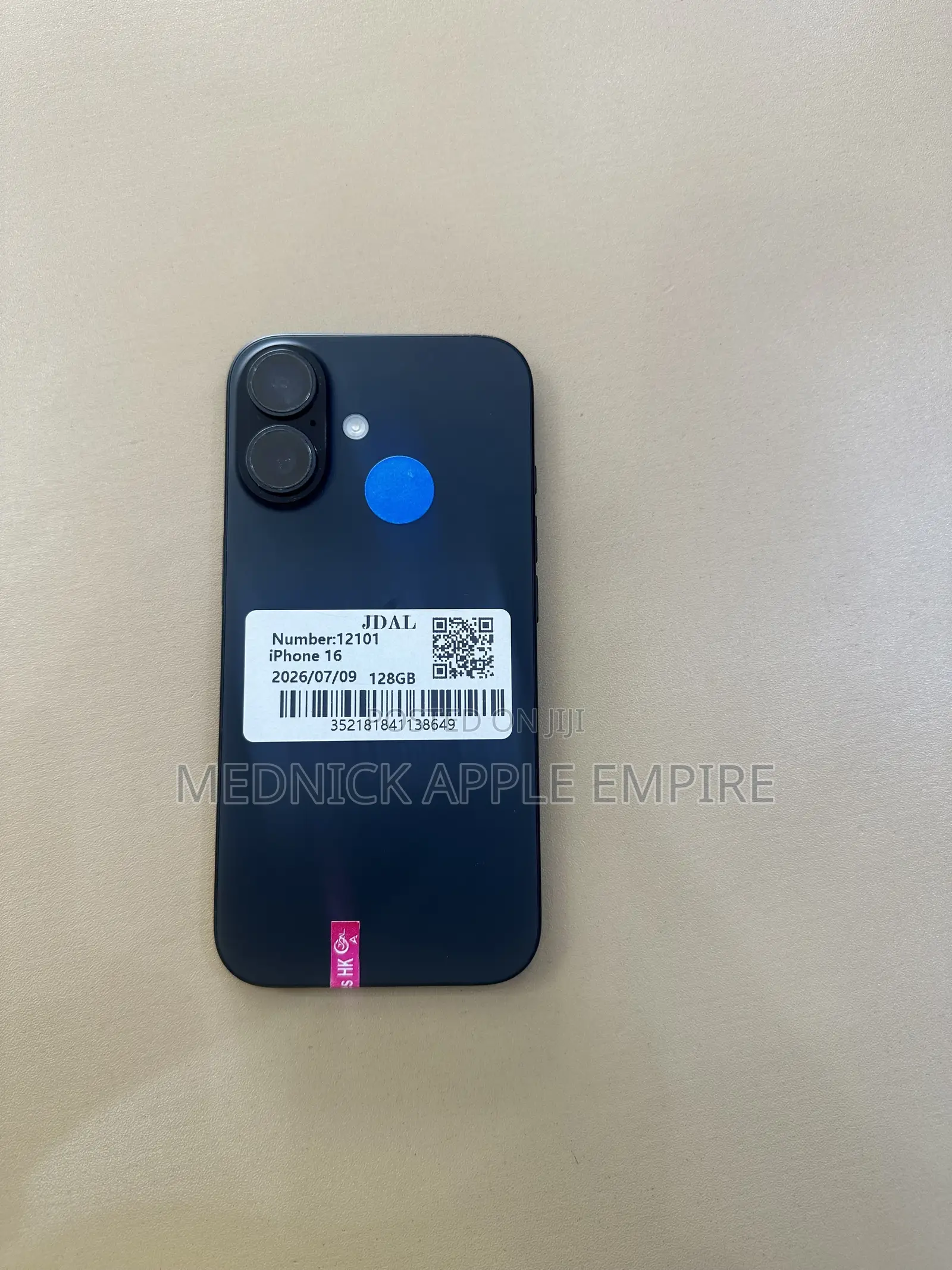 Apple iPhone 16 128 GB Black