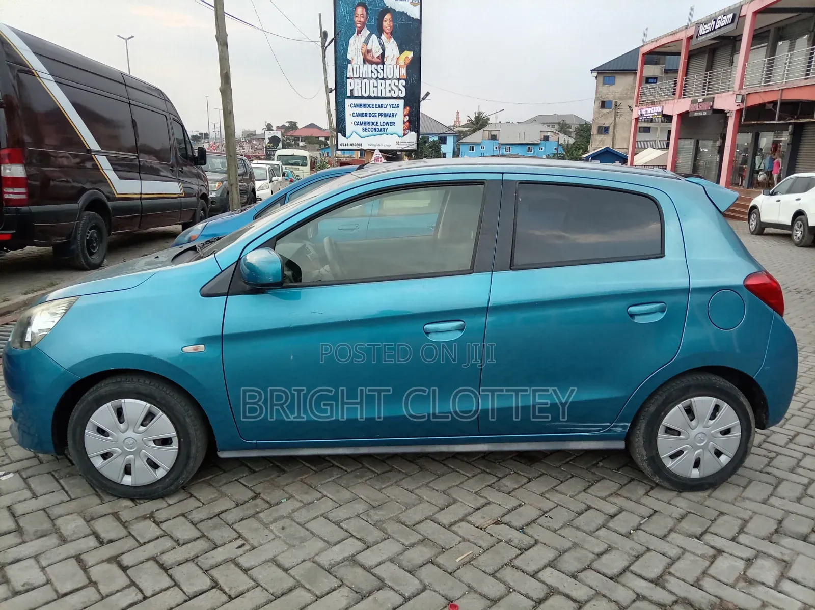 Mitsubishi Mirage 2014 Blue