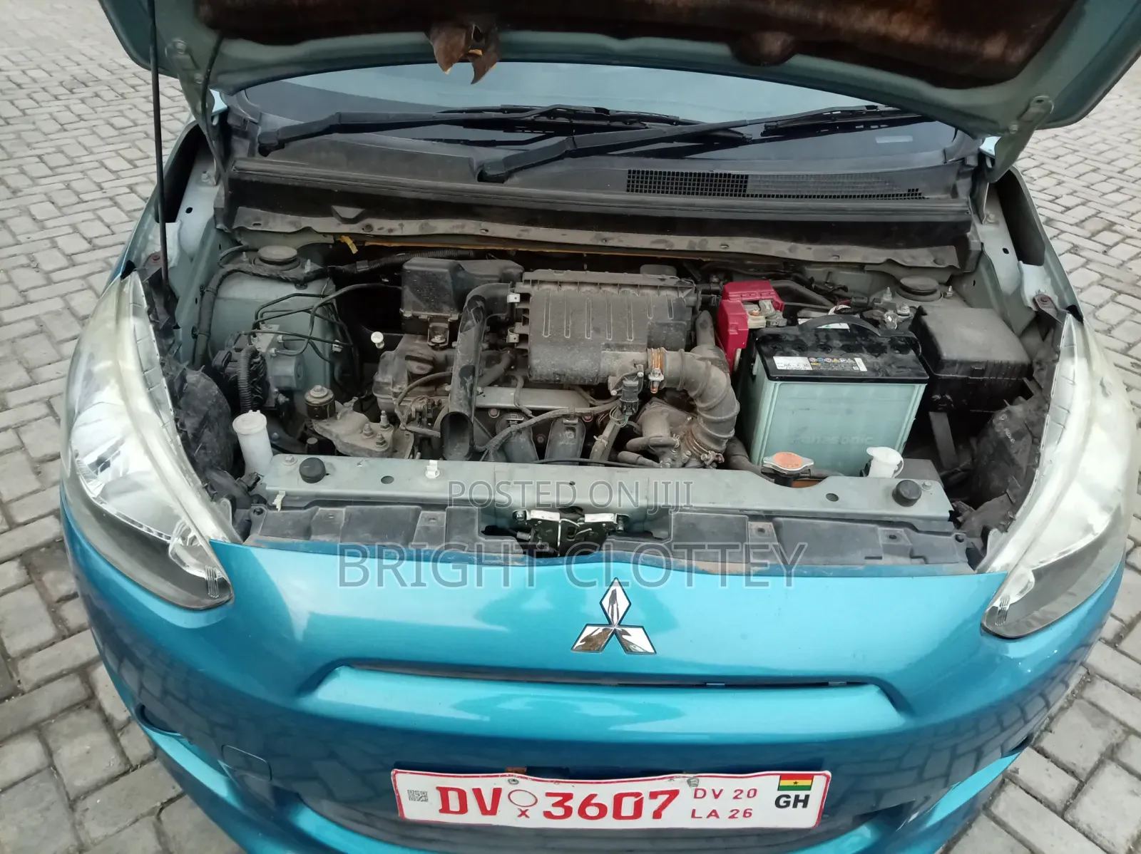 Mitsubishi Mirage 2014 Blue