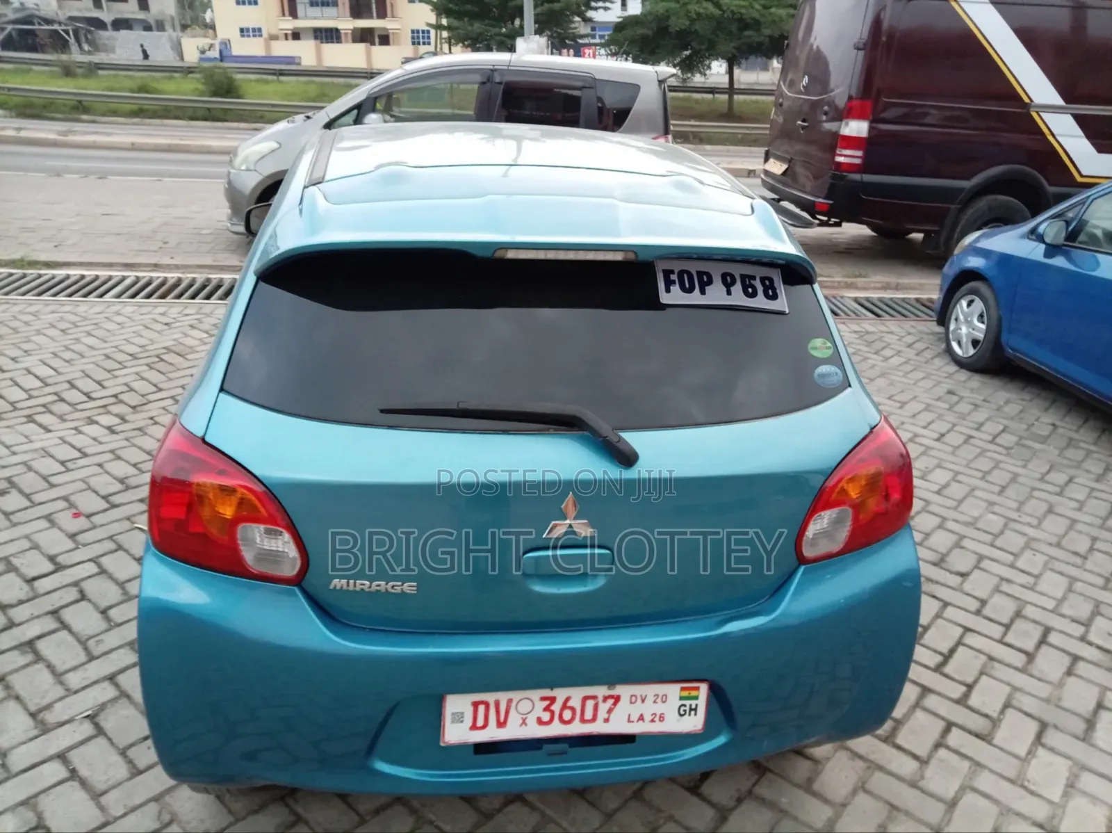 Mitsubishi Mirage 2014 Blue