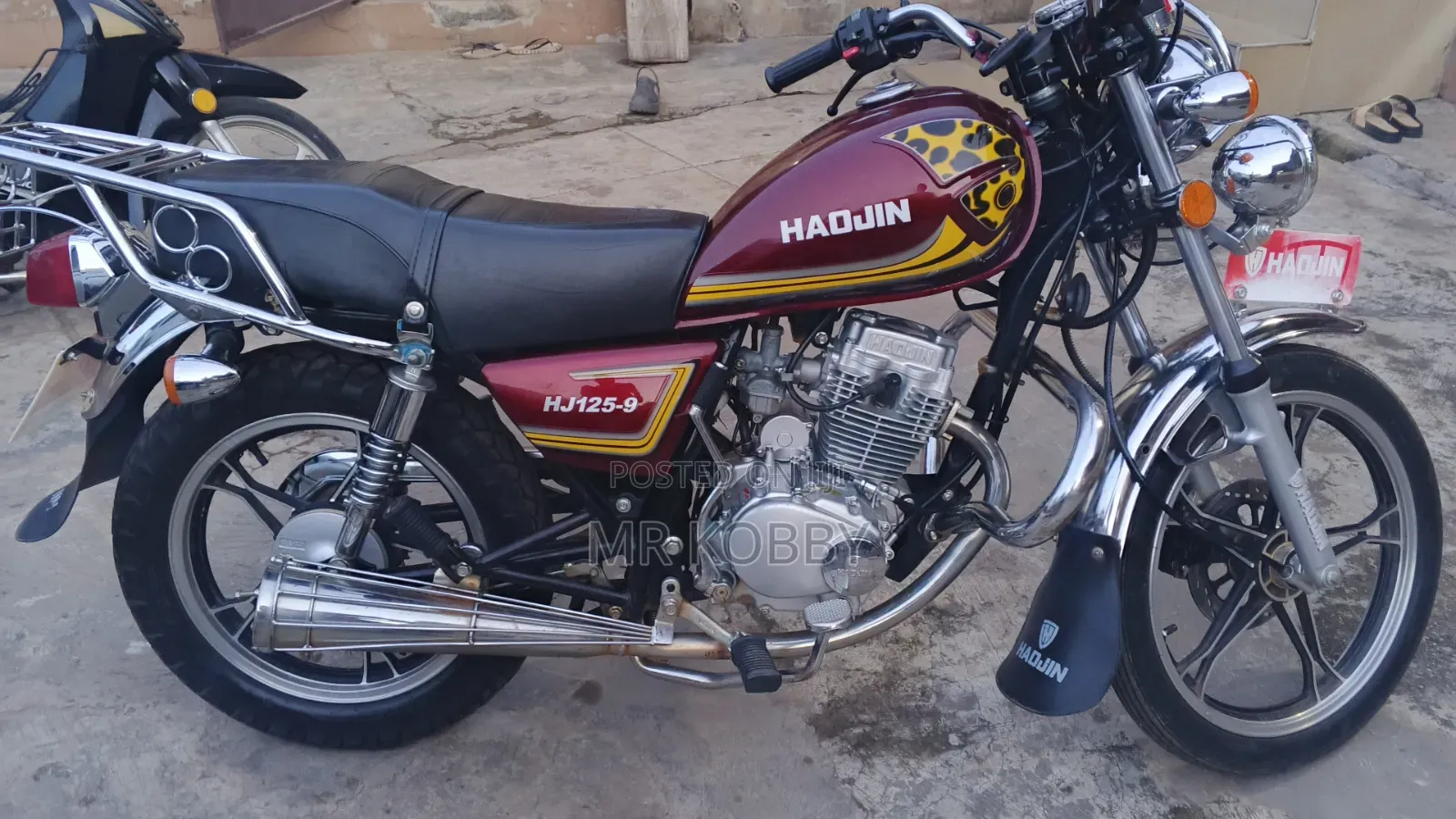 Haojin HJ125-9G 2025 Brown