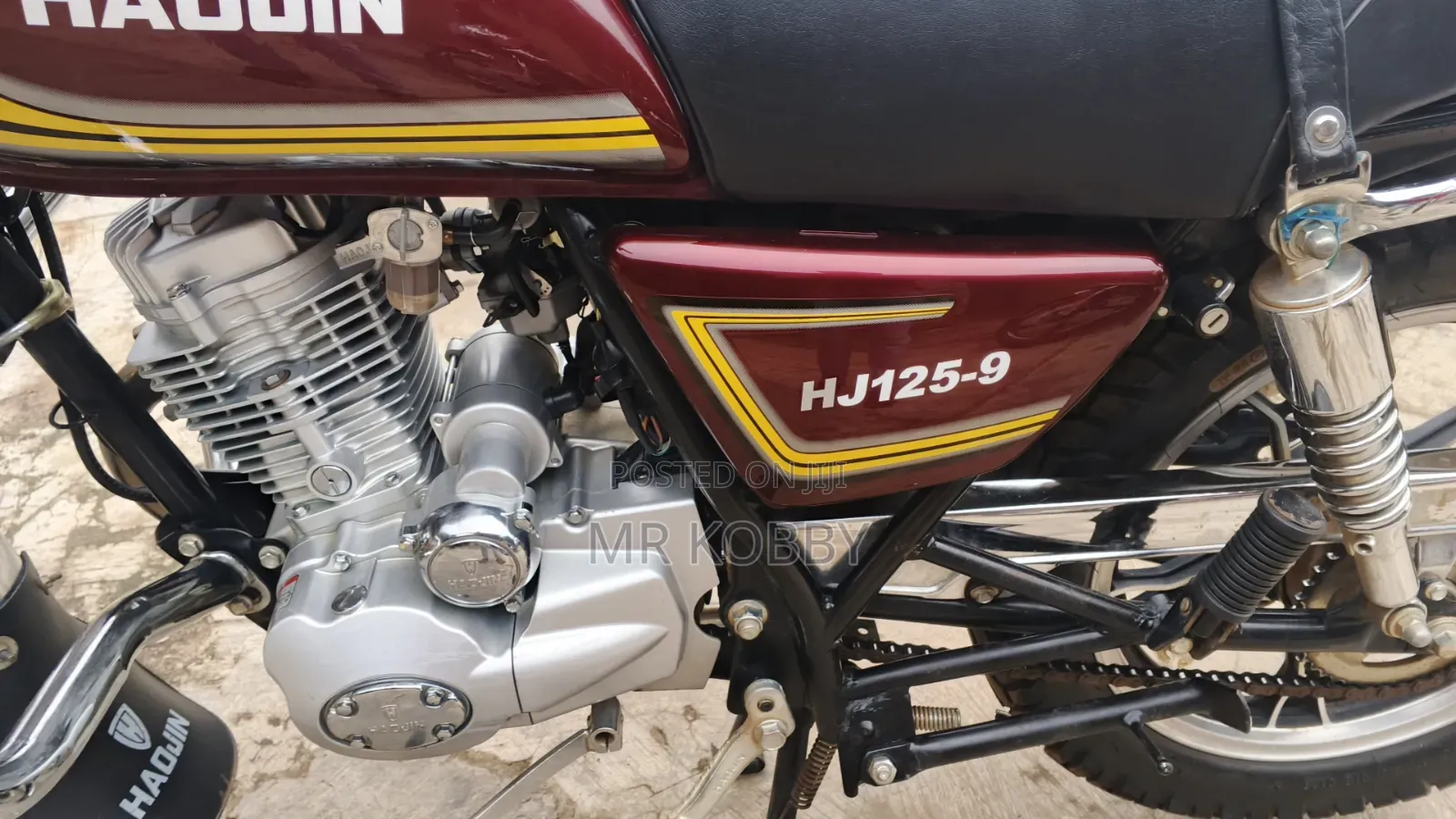 Haojin HJ125-9G 2025 Brown