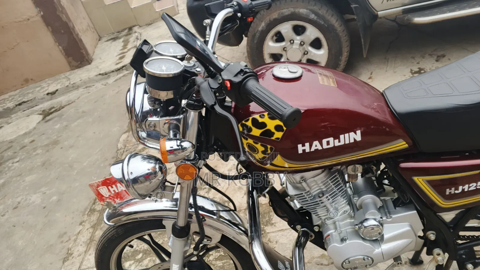 Haojin HJ125-9G 2025 Brown